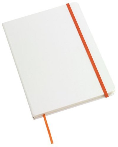 Quaderno Author A5 Bianco / Arancione