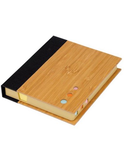 Memobox Bamboo Note Marrone