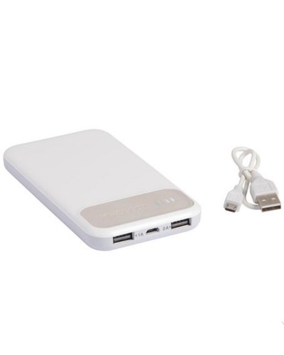 Powerbank Silicon Valley 10.000 mAh Bianco / Grigio