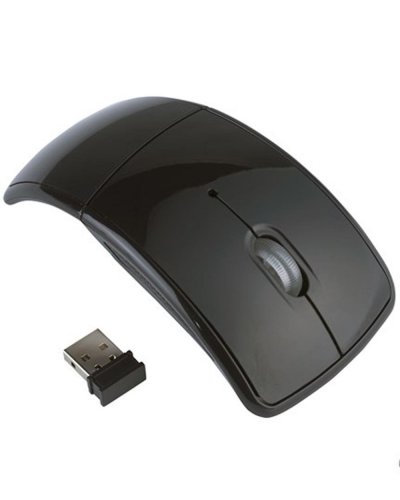 Mouse ottico ripiegabile SINUO Nero