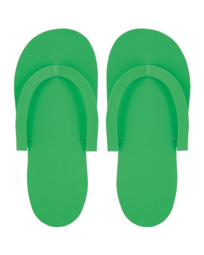 Ciabatte usa e getta Verde