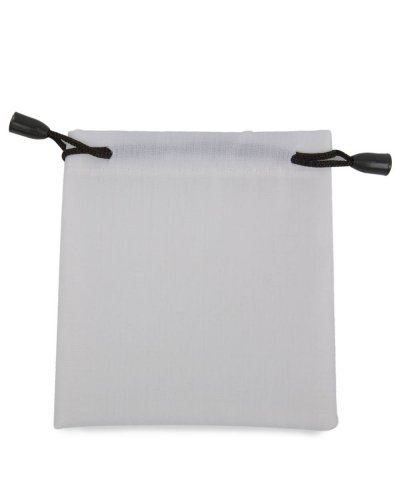 Borsina regalo in microfibra Bianco