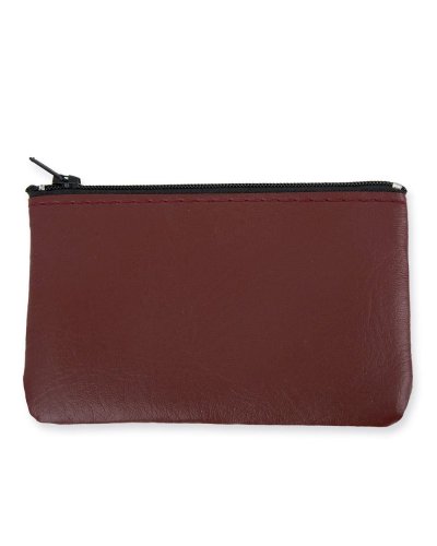 Portamonete con portachiavi Classic Bordeaux