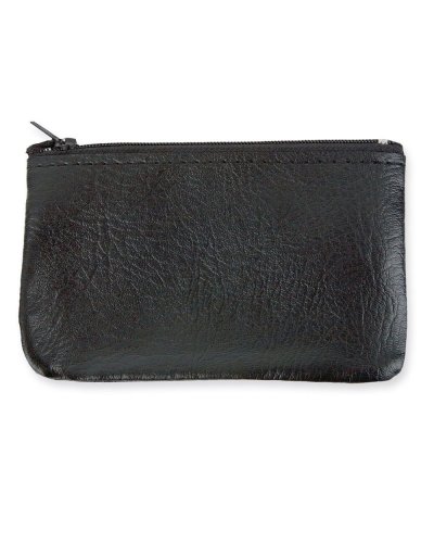 Portamonete con portachiavi Classic Nero