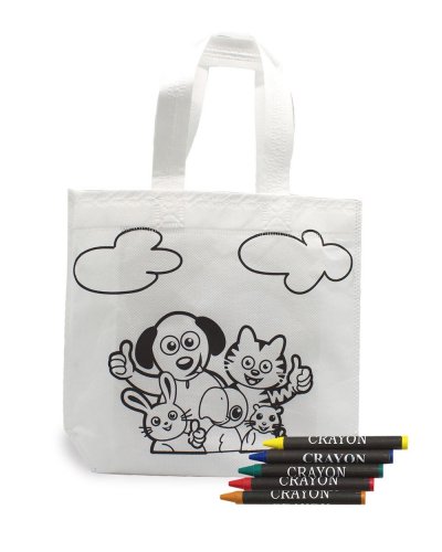 Borsa da colorare Animali