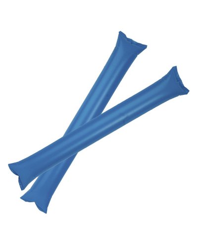 Bastoni gonfiabili tricolore Blu