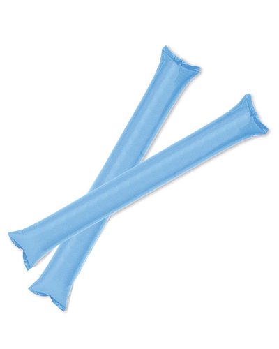 Bastoni gonfiabili tricolore Blu Medio