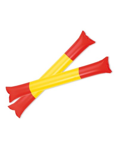 Bastoni gonfiabili tricolore Spagna