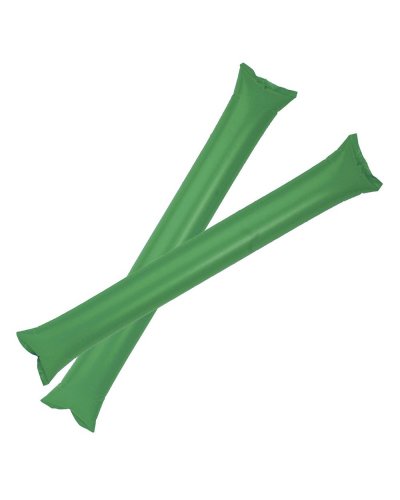 Bastoni gonfiabili tricolore Verde