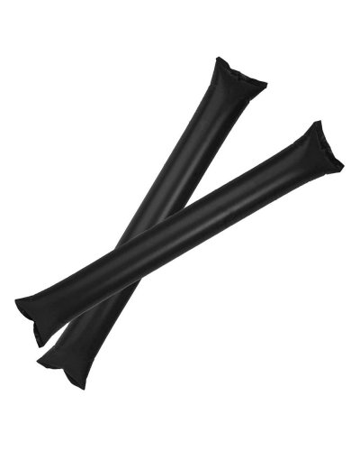 Bastoni gonfiabili tricolore Nero