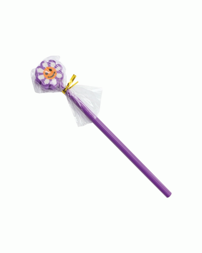 Matita in legno con gomma Flower