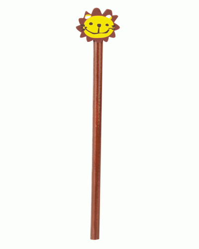 Matita in legno con gomma Leone