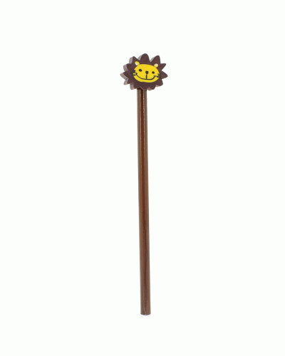 Matita in legno con gomma Leone