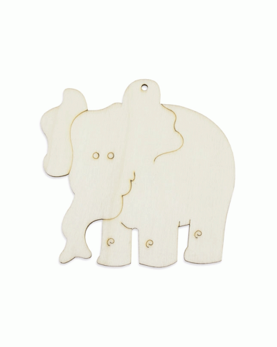 Set figure in legno da colorare