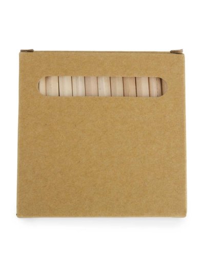 Astuccio con 12 matite colorate Colore Unico
