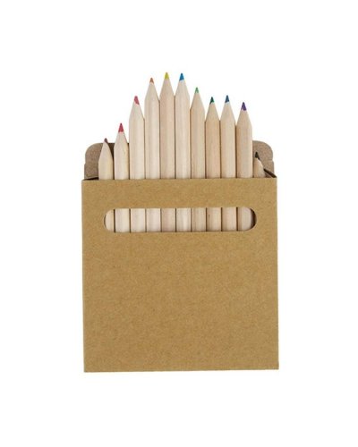 Astuccio con 12 matite colorate