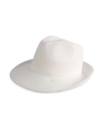 Cappello con risvolto ampio Bianco
