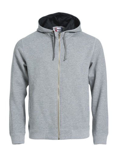 Classic Hoody Full Zip Grigio