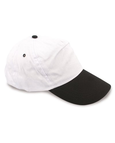 Cappello Bicolore Nero