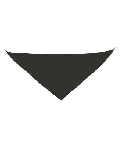 Fazzoletto da collo triangolare Nero