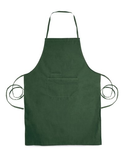 Grembiule multicolor da chef Verde