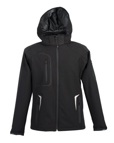 Giubbino in softshell a 3 strati Artic Black