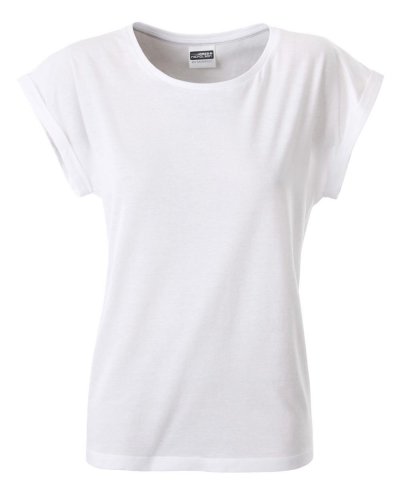 T-shirt donna casual t White