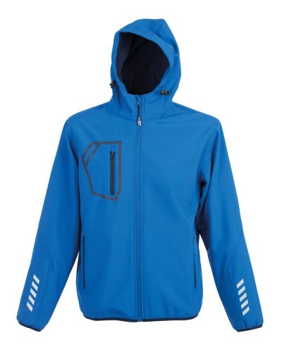 Giubbino in soft shell a due strati impermeabile Gramisch Royal