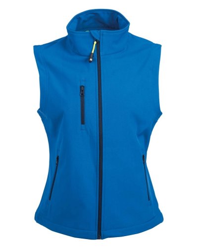 Gilet in soft shell a due strati impermeabile Tarvisio Lady Royal