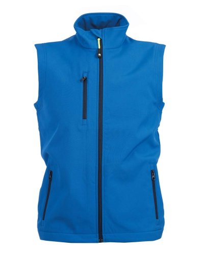 Gilet in soft shell a due strati impermeabile Tarvisio Boy Royal