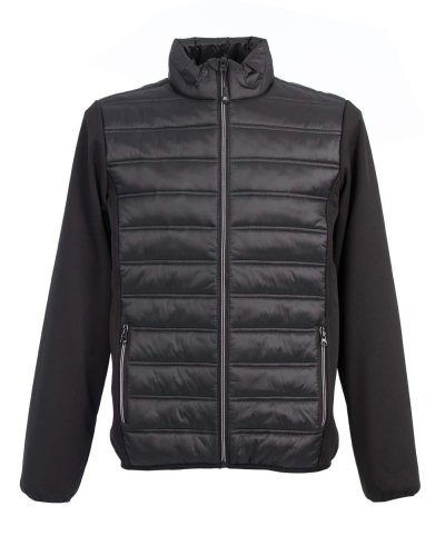 Giubbino in tessuto composito Lovanio Man Black