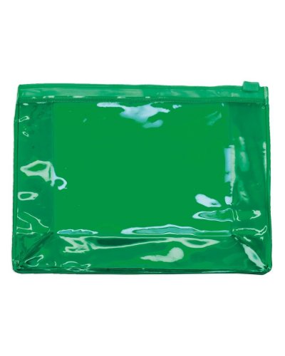 Necessaire trasparente da viaggio Verde