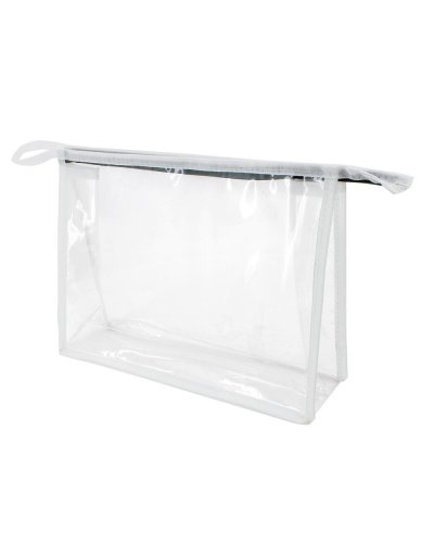 Necessaire trasparente Easy Look Bianco
