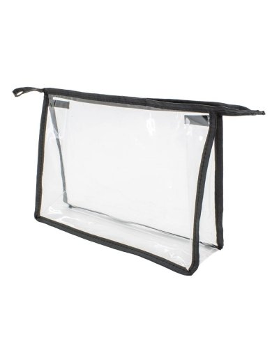 Necessaire trasparente Easy Look Nero