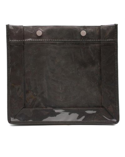 Necessaire trasparente 25 x 22.7 x 7.7 cm Nero / Grigio