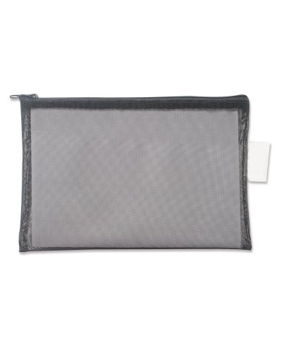 Trousse con zip 14 x 21 cm Nero