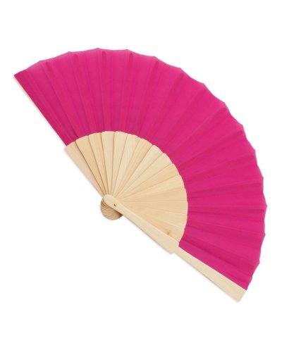 Ventaglio in legno Fucsia