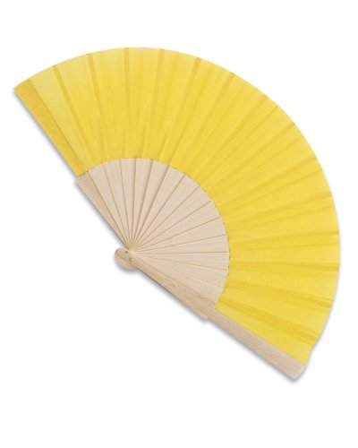 Ventaglio in legno Giallo