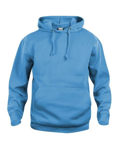 Basic Hoody Turchese