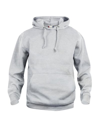 Basic Hoody Grigio Cenere