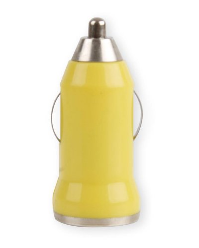 Caricatore auto USB Giallo