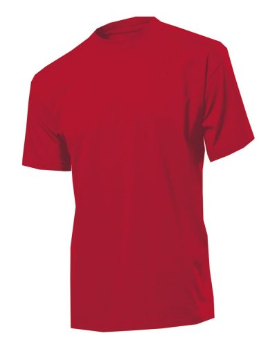 T-shirt girocollo manica corta Red