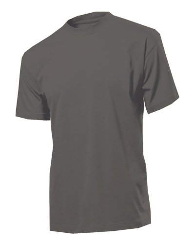 T-shirt girocollo manica corta Charcoal