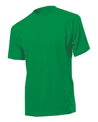 T-shirt girocollo manica corta Dark Kelly Green
