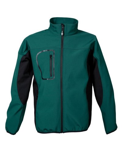 Giubbino imbottito impermeabile e traspirante Calgary Green / Black