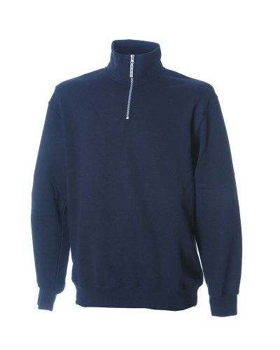Felpa zip corta Hokkaido Navy