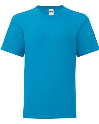 T-shirt bambino Iconic Azure blue