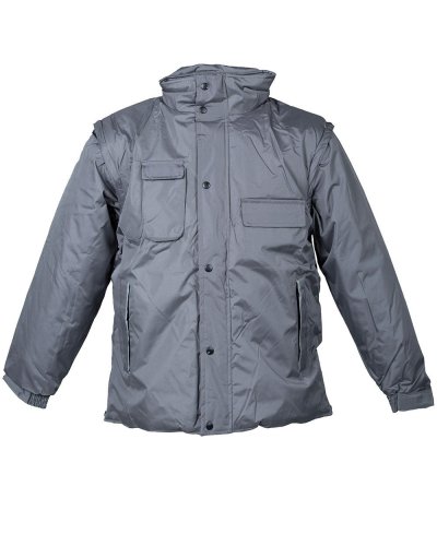 Giubbino con maniche removibili Grey