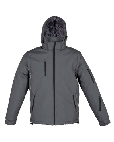 Giubbino in soft shell a 2 strati imbottito Locarno