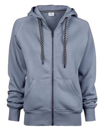 Ladies Fashion Full Zip Hood Flintstone